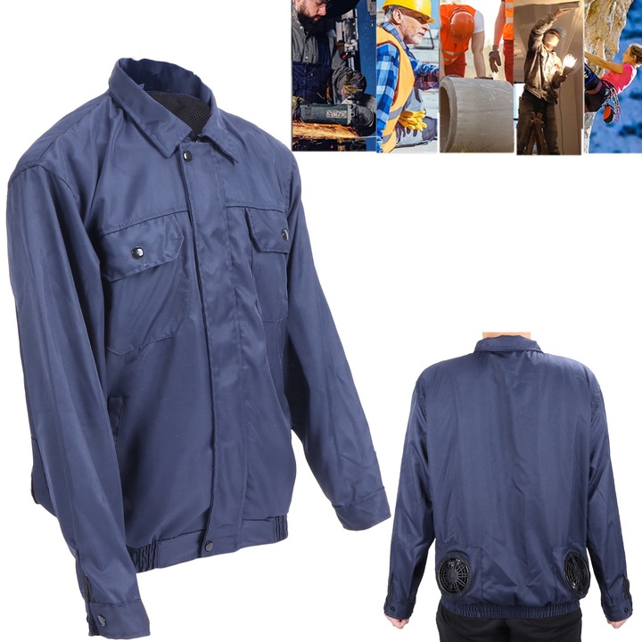 Климатизирана риза, Mmgoqqt, мъжка, ветрило, размер M, 67x114см