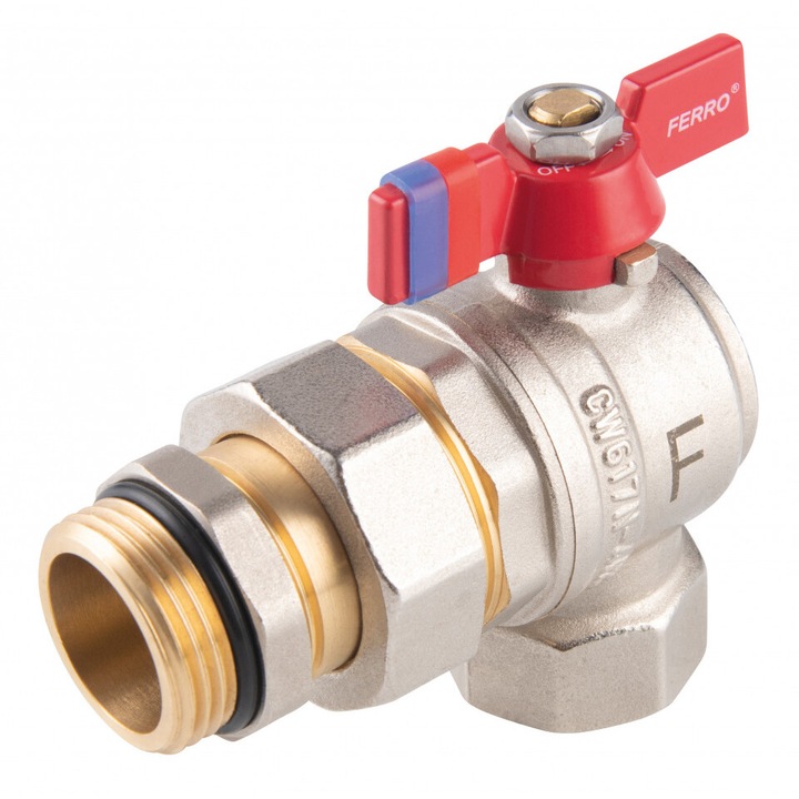 KFPS3A - Robinet trecere coltar olandez PN30, 1" FI-FI, F-Power