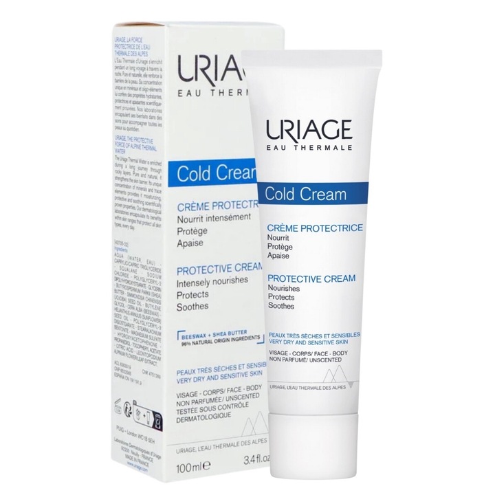 Uriage Cold Cream crema de protejare Protective Cream 100 ml