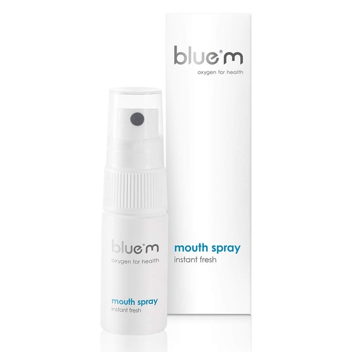 Spray de gura Bluem cu oxigen activ, 15 ml, actiune antibacteriana