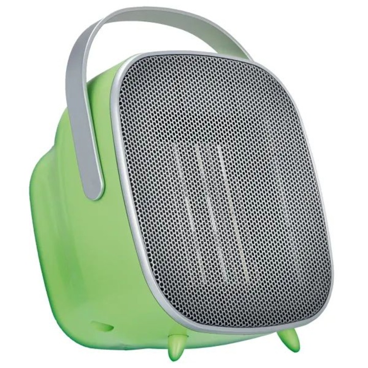 MPM MUG-22/Z 1500 W, 5 hőfok, időzítő Zöld-Ezüst kerámia fűtőtest