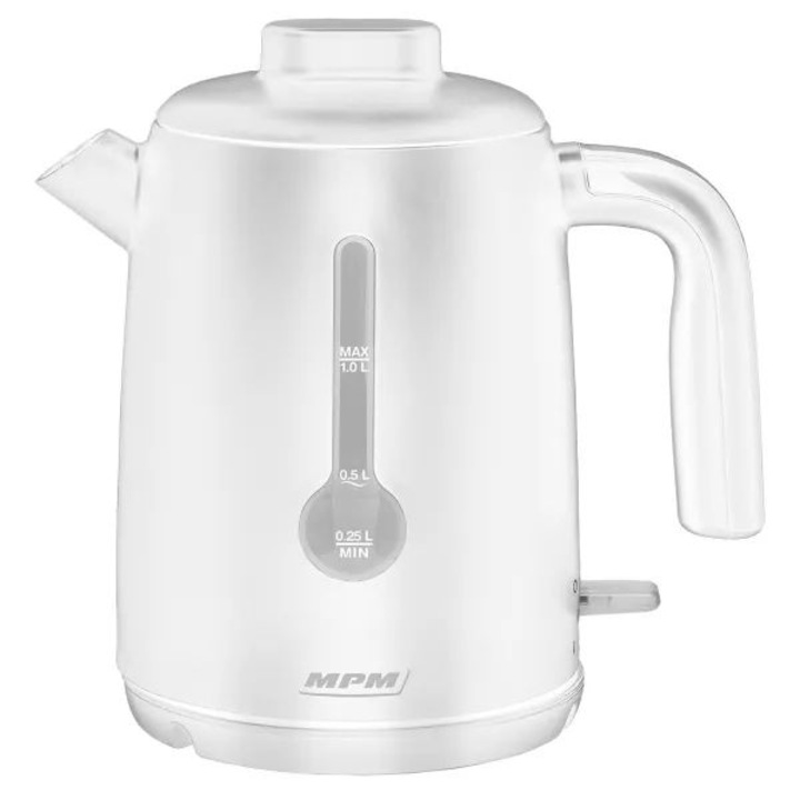 MPM MCZ-127/B 1850-2200 W, 1 l, vízszintjelző Fehér vízforraló