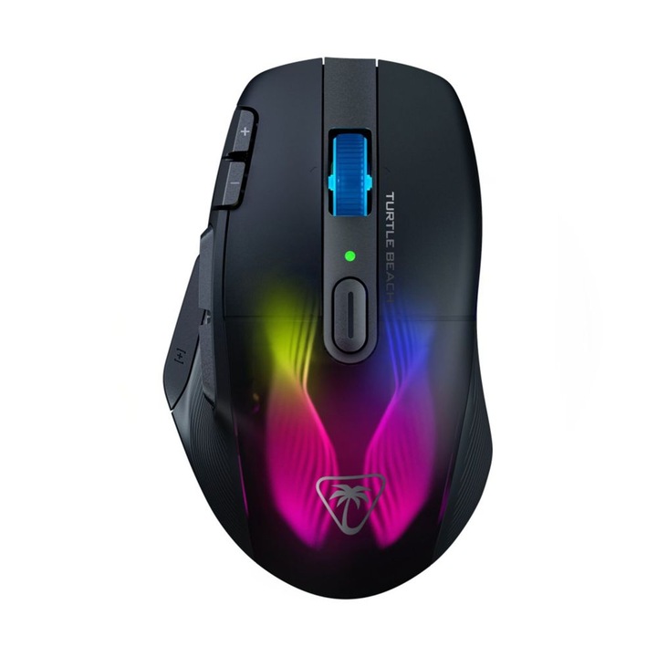 Turtle Beach Kone XP Air, 19000 DPI, Gaming, 3D RGB, RF wireless + Bluetooth, 19K Owl-Eye Optikai, Vezeték nélküli egér
