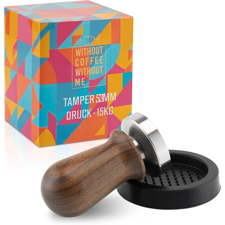 Tamper espresso premium, 53 mm