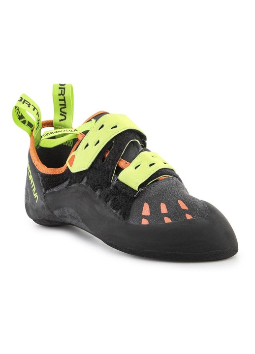 Pantofi sport barbati La Tarantula, La Sportiva, Piele naturala, Negru/Galben