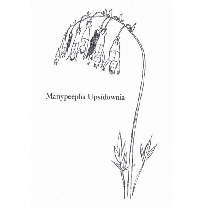 Karnet B6 cu coperta Manypeeplia Upsidownia, Museums & Galleries, 178x130mm, folie