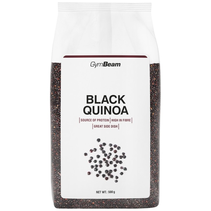 Supliment alimentar GymBeam Black Quinoa, 500 grame