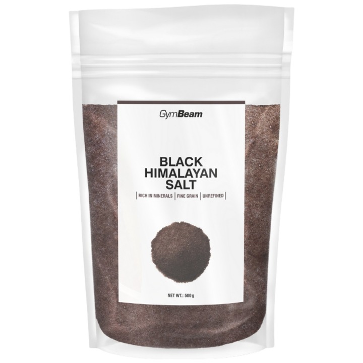 Himalájai fekete só 500 g - finom – GymBeam