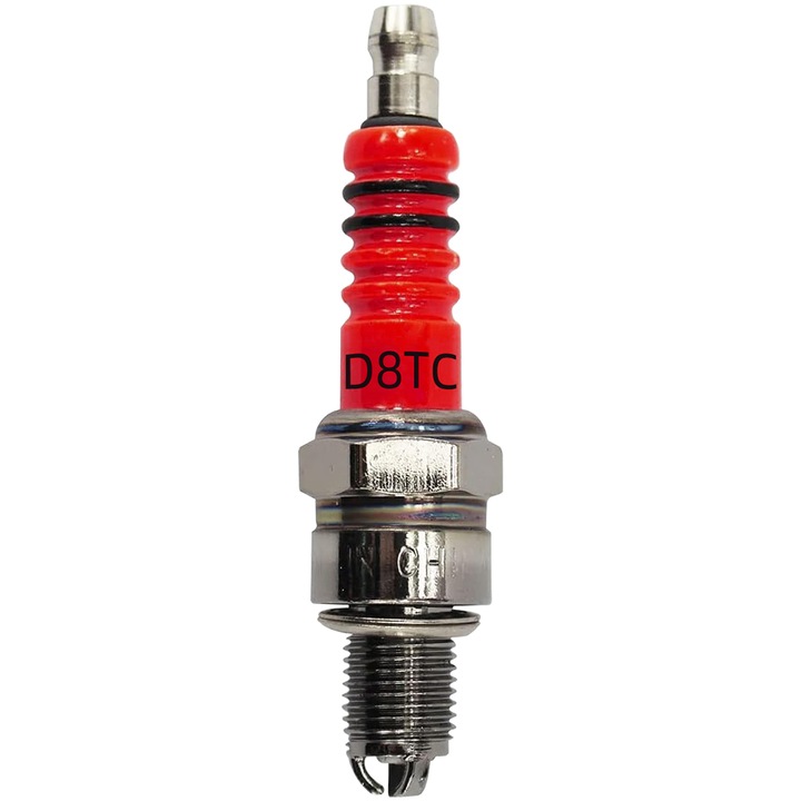 Gyújtógyertya D8TC, Minetgnon, 12mm, 19mm, 3 elektróda, 125cc-250cc