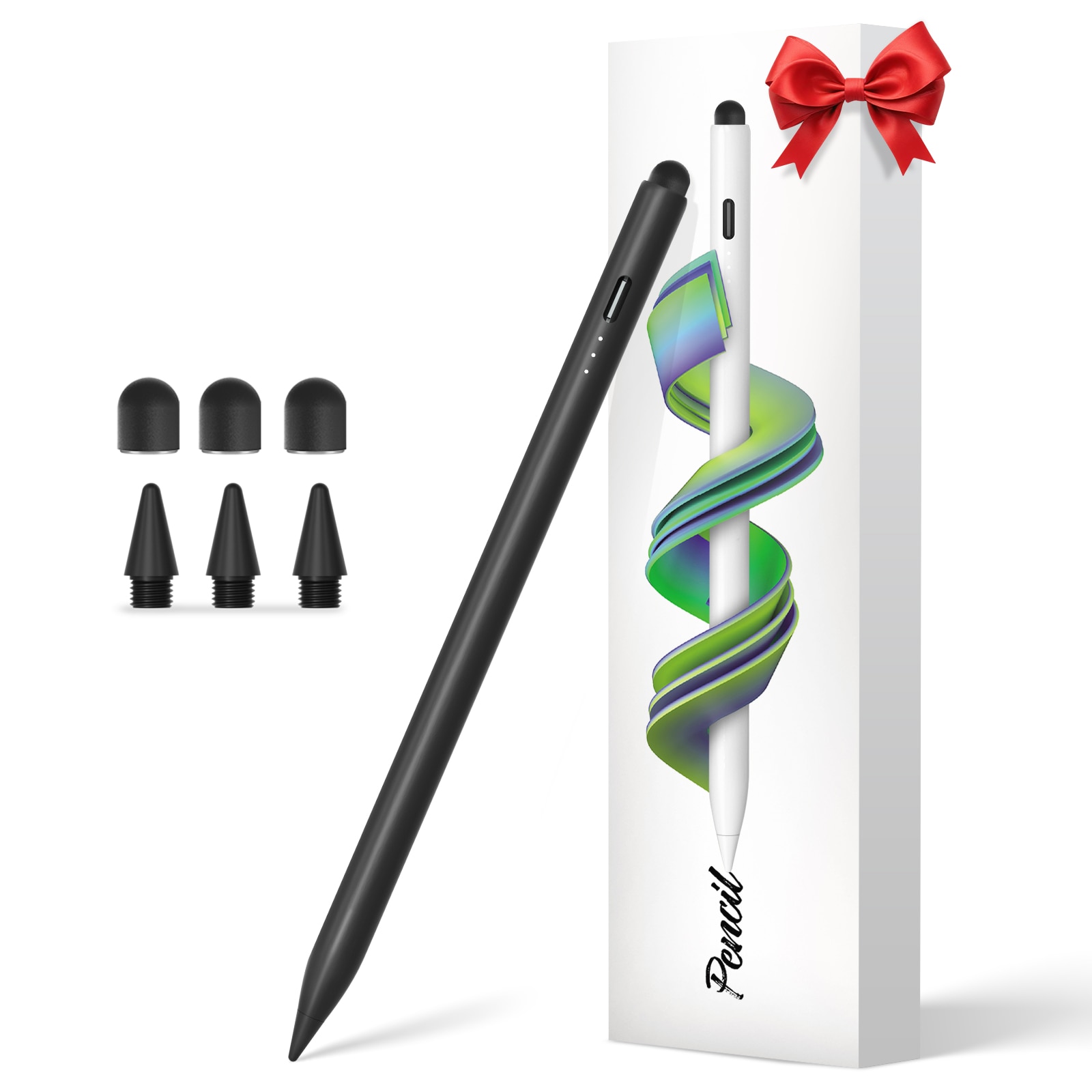 Stylus iPad Pen Bonveey, Pix pentru tableta Apple iPad 2018-2024