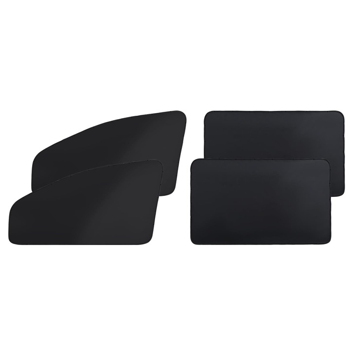 Сенник за кола, MWAOWM, комплект от 4 части, блокиращ 97% UV лъчи, магнитен монтаж, универсален