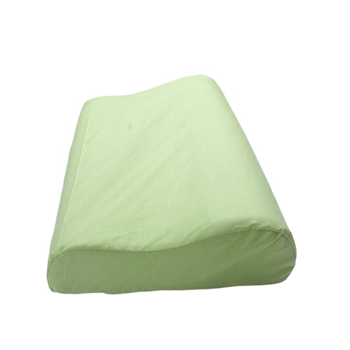 Ortopéd párna huzat 30 x 50 cm, menta zöld