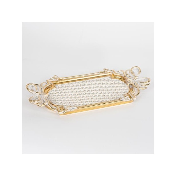 Tava din rasina Golden White 40 cm