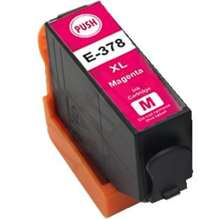 Cartus Cerneala T3783XL Rosu 9.3 ml 830 Pagini Compatibil Epson Expression Photo HD XP-15000 / Photo XP-8000 XP-8005 XP-8500 Epson XP-8500 XP-8505 XP-8600 Epson Expression Photo XP-8605 Photo XP-8700