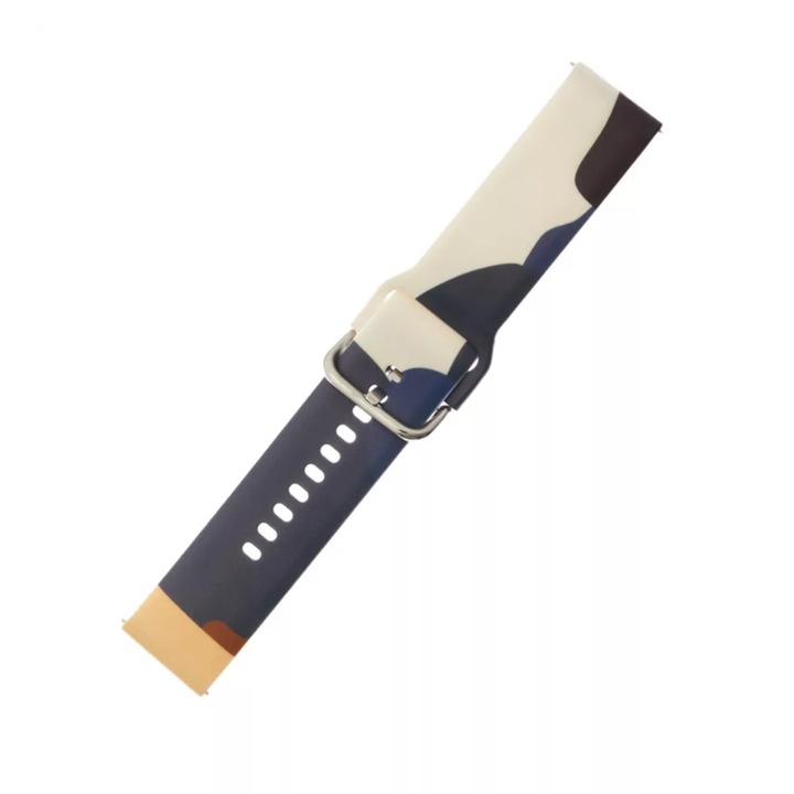 Съвместима каишка за смарт часовник Huawei Watch GT 5 (46 mm) - Каишка Moro цвят 13 цветна силиконова каишка (ширина на каишката: 22 mm)