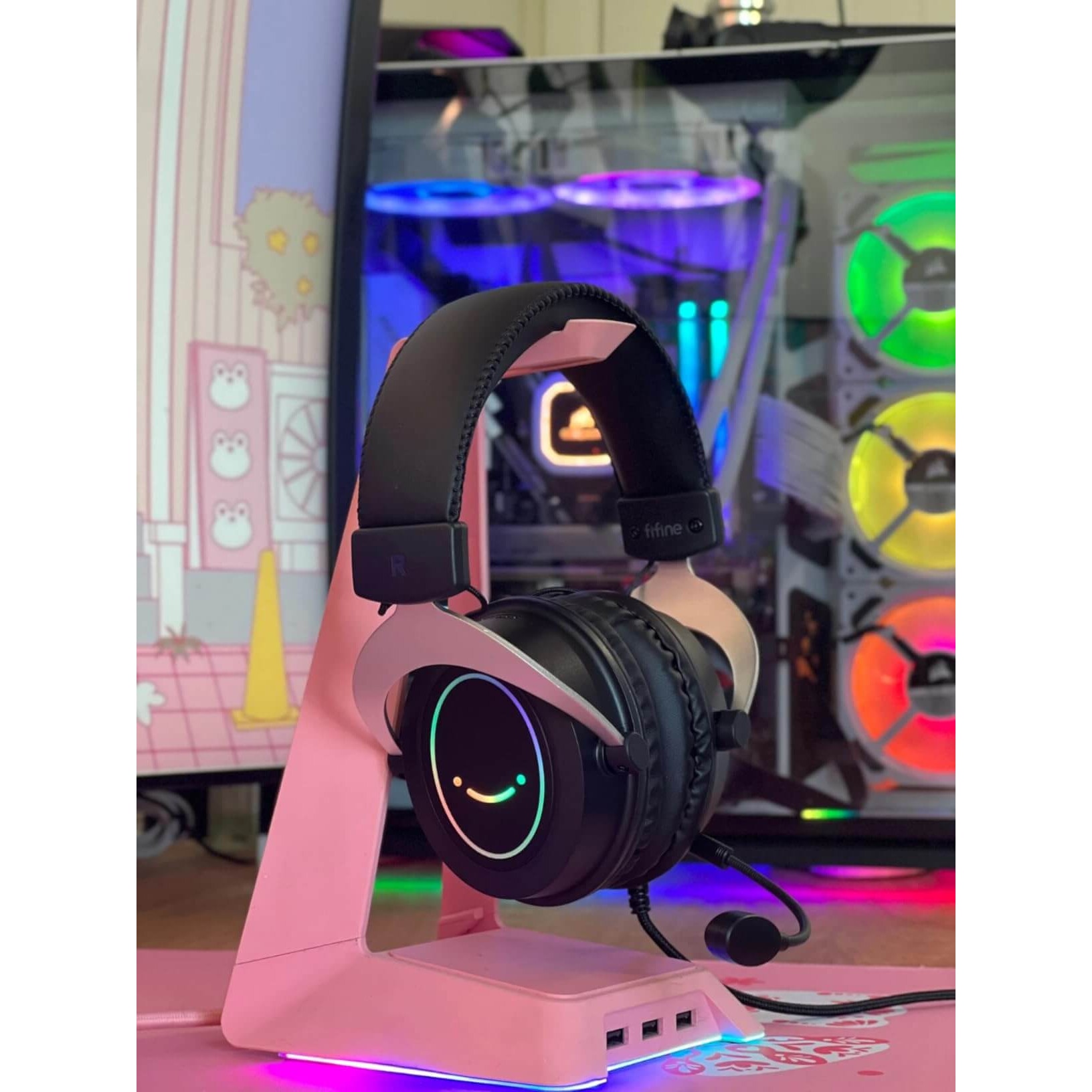 Casti Fifine H3 Studio/gaming + microfon