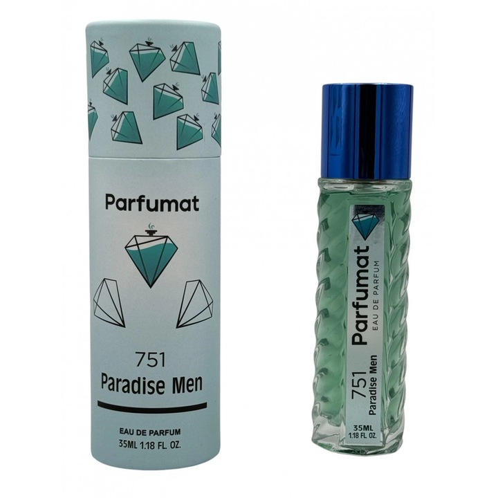 Parfumat 751 Paradise Men Eau de Parfum férfi 35 ml