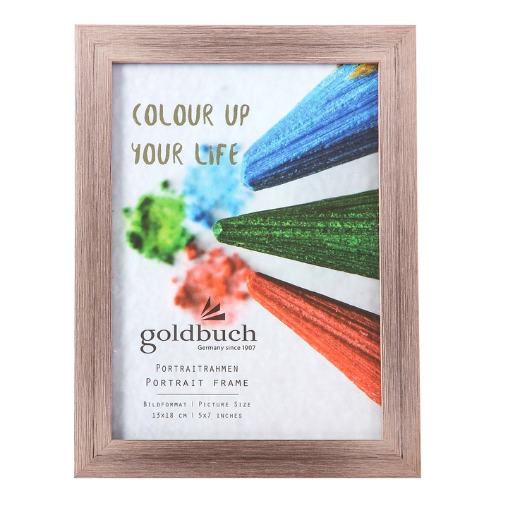 Фоторамка, Goldbuch, COLOR YOUR LIFE, пластмаса, 13x18 см, бронз