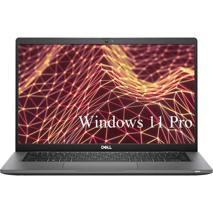 Dell Latitude 7430 Laptop, 14" FHD IPS 400nits, Intel Core i7-1265U 10 magos, 16GB DDR4, 256 GB SSD m2 PCIe, Intel Iris Xe Graphics, Windows 11 Pro, Szénszálas tok 1.35 kg. Fekete