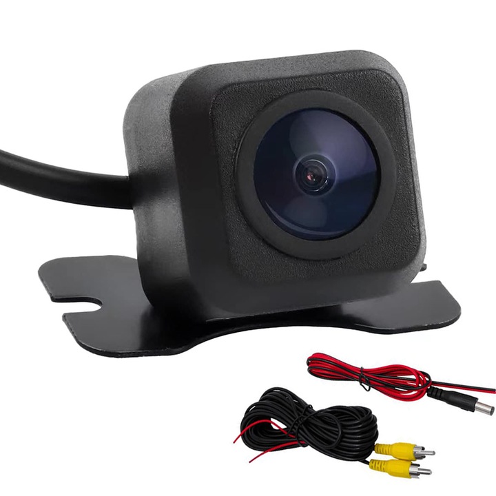 Camera de marsarier, Chucai, 170 grade, rezistenta la apa, neagra, 12V