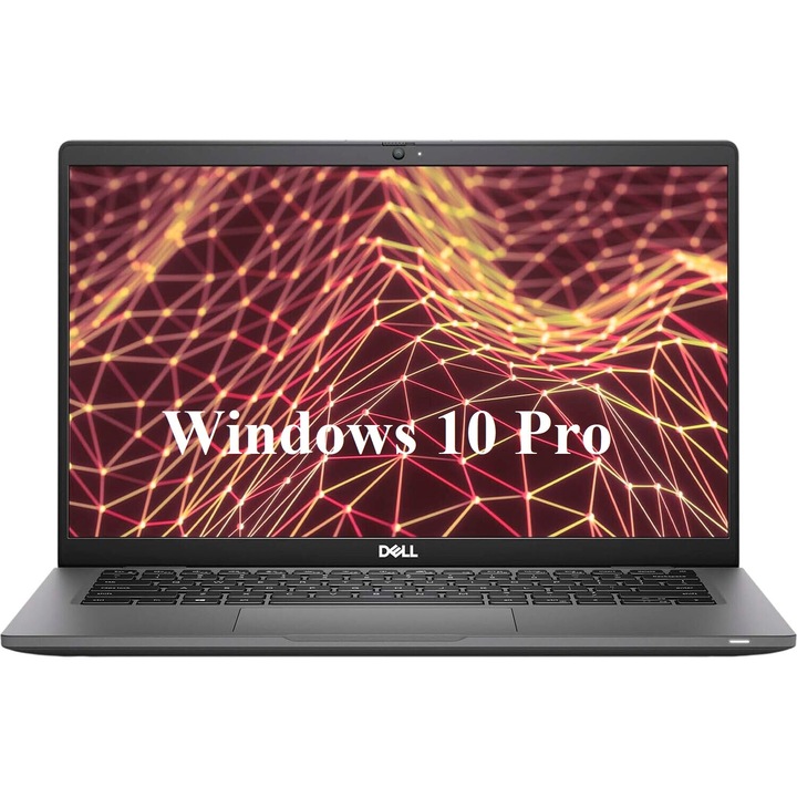 Dell Latitude 7430 Laptop, 14" FHD IPS 400nits, Intel Core i7-1265U 10 magos, 16GB DDR4, 512 GB SSD m2 PCIe, Intel Iris Xe Graphics, Windows 10 Pro, Szénszálas tok 1.35 kg. Fekete