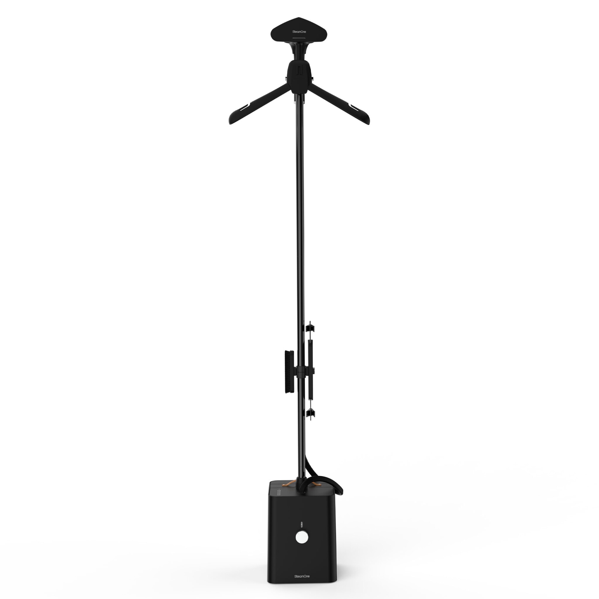 Aparat de calcat vertical 2900W 2.5 litri STEAMCUBE L.23.2 l.36 H.48.7 negru