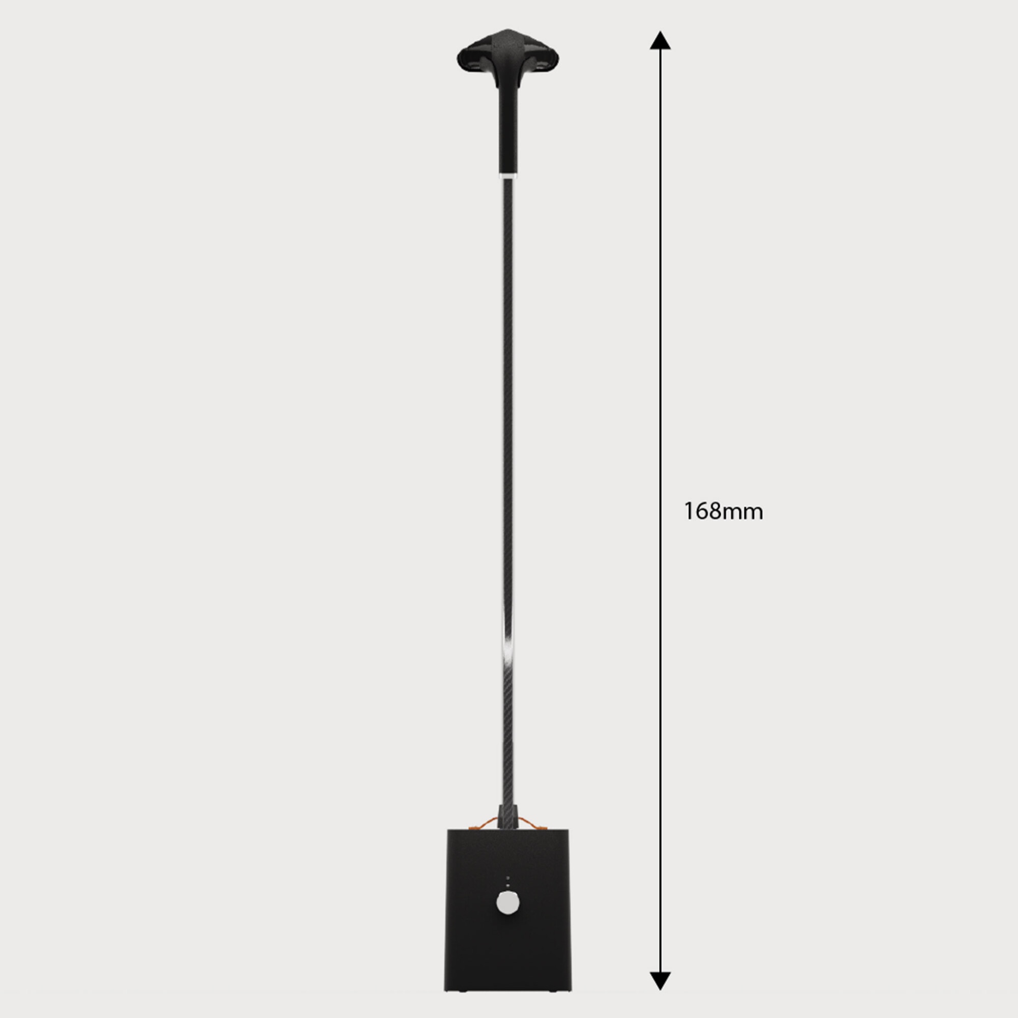 Aparat de calcat vertical 2900W 2.5 litri STEAMCUBE L.23.2 l.36 H.48.7 negru