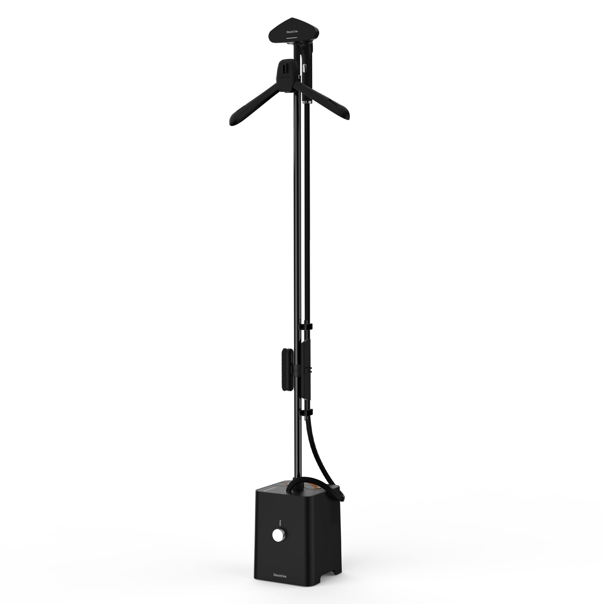 Aparat de calcat vertical 2900W 2.5 litri STEAMCUBE L.23.2 l.36 H.48.7 negru