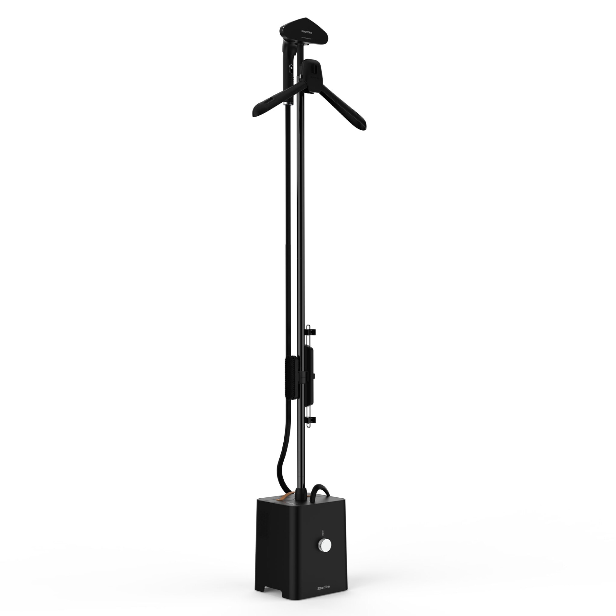 Aparat de calcat vertical 2900W 2.5 litri STEAMCUBE L.23.2 l.36 H.48.7 negru