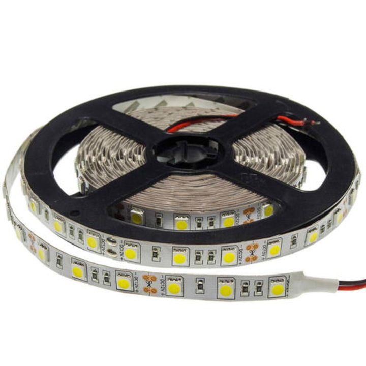 Banda LED RGB multicolora de 5m cu telecomanda