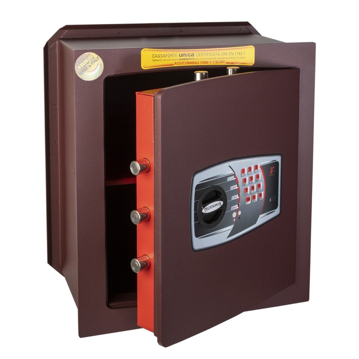 Seif de incastrat in perete, 480x420x360mm, 44Kg, UT/7P, Technomax