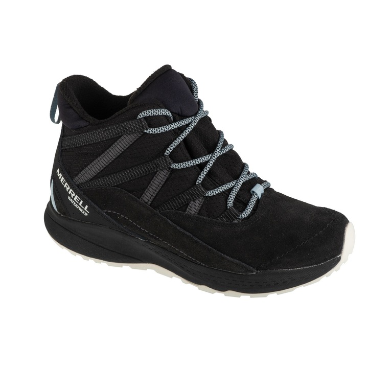 Ghete de trekking pentru femei, Merrell Bravada Edge 2 Thermo Demi WP J036804, Negru, Negru