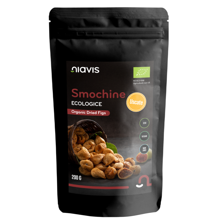 Smochine Uscate Ecologice, Bio, 200g