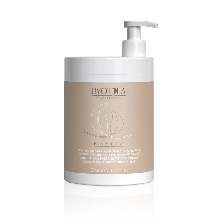 Testmasszázs krém Semleges Szagtalan 1000 ml Byotea
