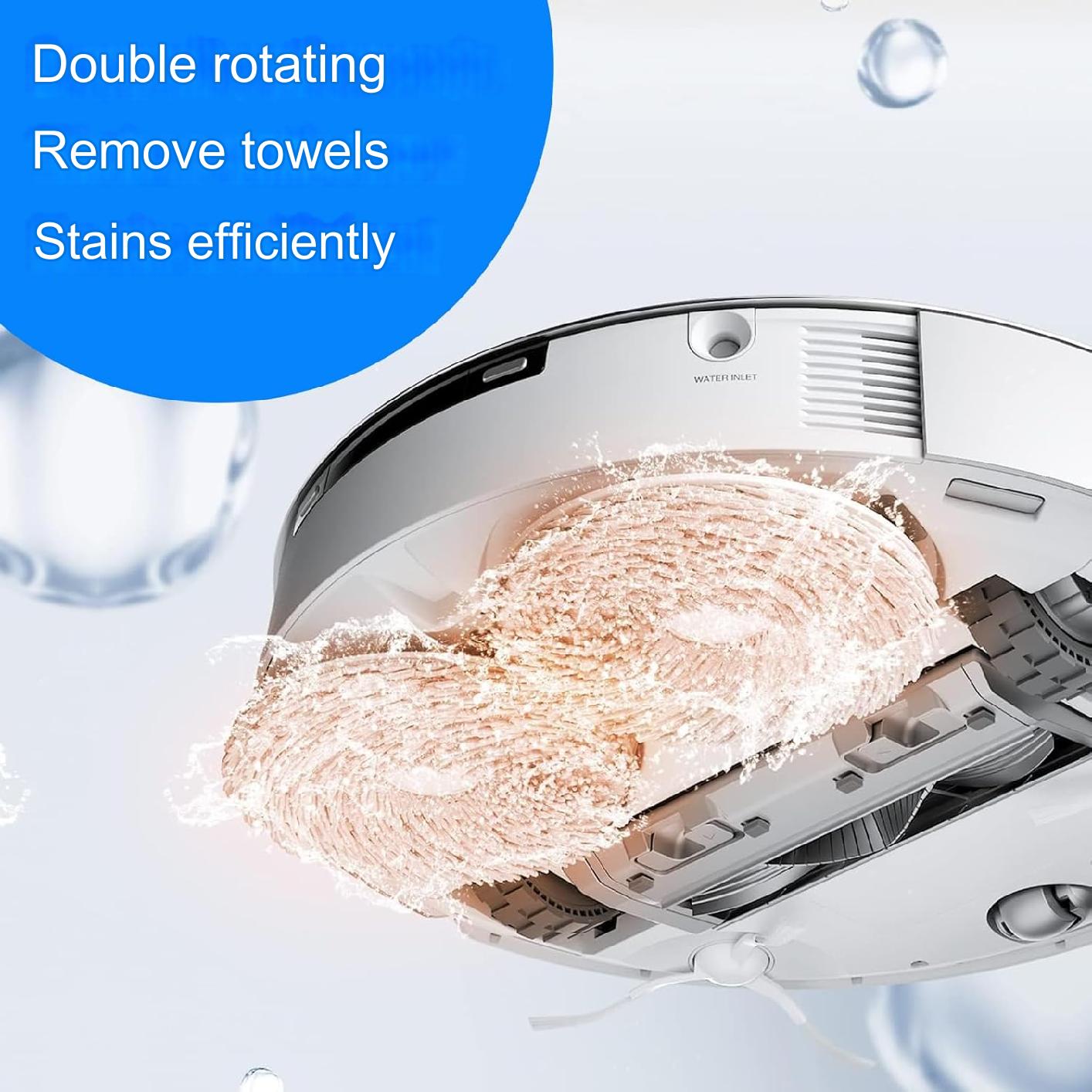 Set accesorii pentru aspirator compatibile Ecovacs Deebot T20 Omni / T20 e Omni, cu 4 buc filtru, perie tambur 1 buc, perie laterala 4 buc, mop de microfibra 4 buc, saci aspirator 6 buc, accesorii de curatare