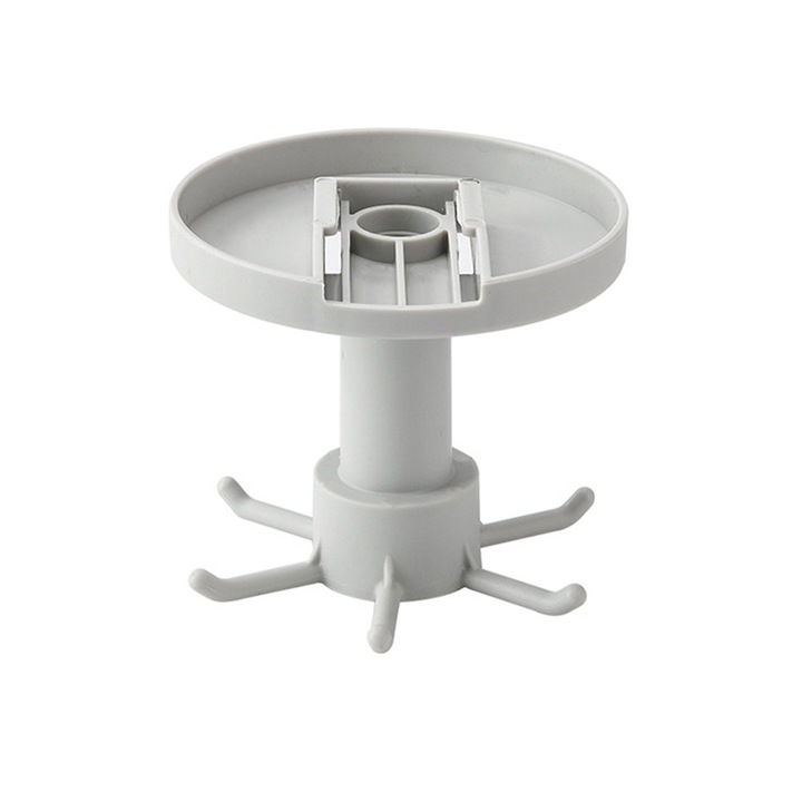 Jormftte Evőeszköztartó, 360°-ban forgatható, PP anyagból, szürke