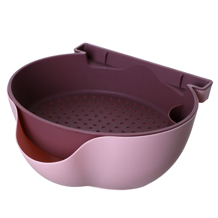 Jormftte 2 rétegű szűrő, telefontartóval, világos rózsaszín és lila