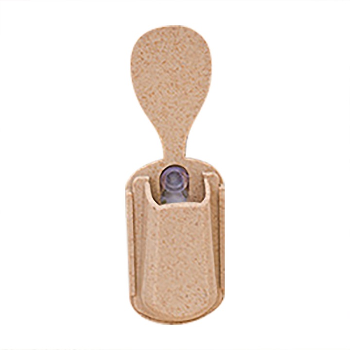 Rizseskanál tartó, Jormftte, tapadókorongos kialakítás, búza anyag, sárga