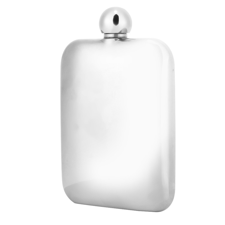 6oz-os hordozható rozsdamentes acél flaska, Jormftte, elegáns design, rozsdaálló, alkoholos italokhoz