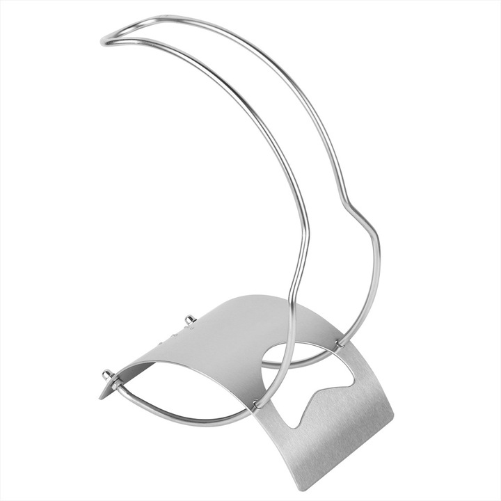 Európai stílusú rozsdamentes acél bortartó dísz