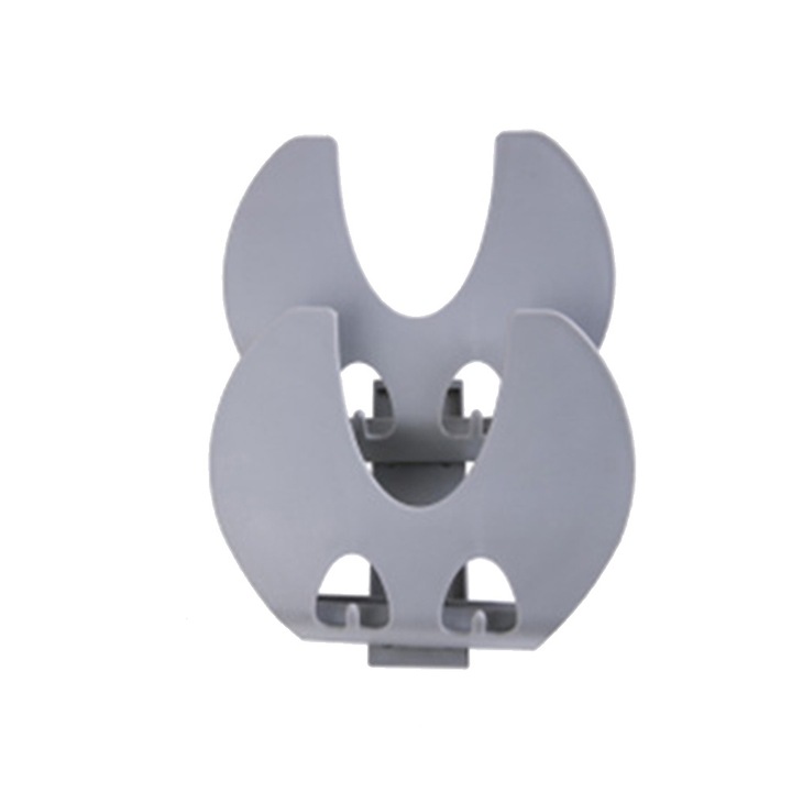 Jormftte fali edényfedő tartó, szürke, többfunkciós