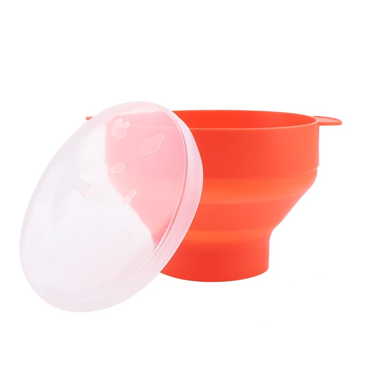 Jormftte összecsukható szilikon tál, extrém hőmérsékletálló, csúszásgátló, 1,5L