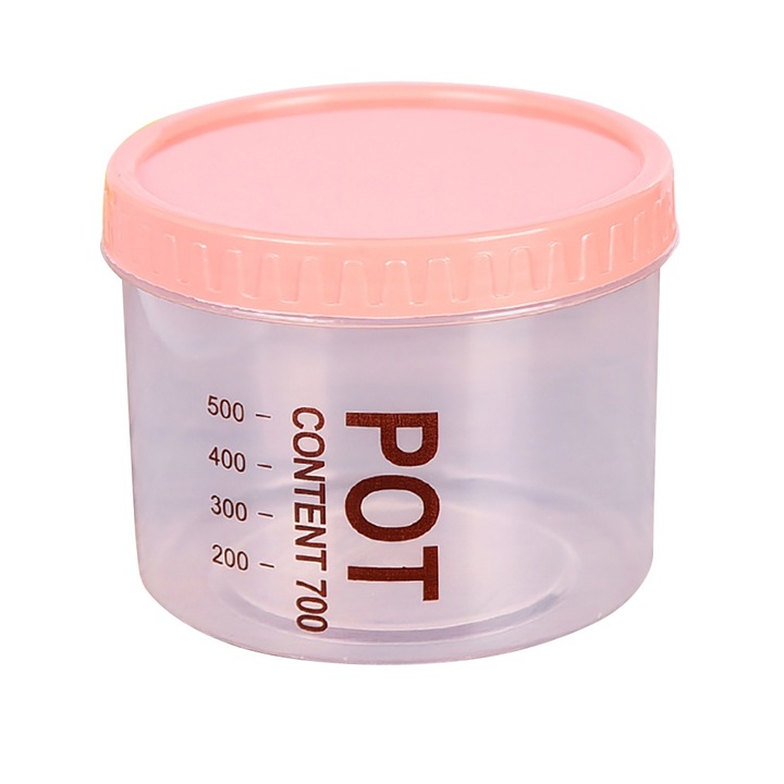 Jormftte élelmiszer tároló doboz, lezárt, átlátszó, gabonafélékhez, babhoz, diófélékhez, 1.5L