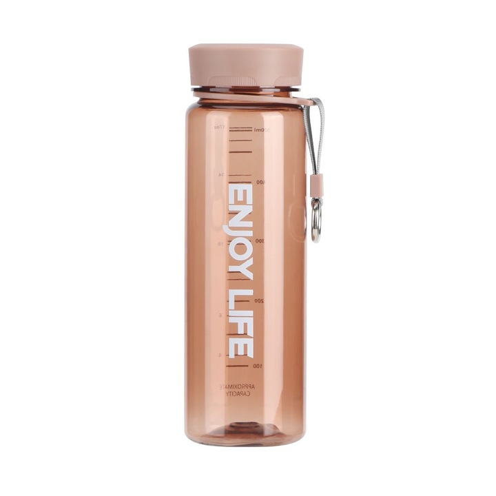 Hordozható vizeskancsó Egyszerű vizespalack Sportpalack Kültéri űr bögre Beltéri 550 ml (kávé)