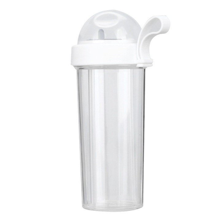 Jormftte pohár 600ml, vízálló kialakítás, porvédő fedél, fehér