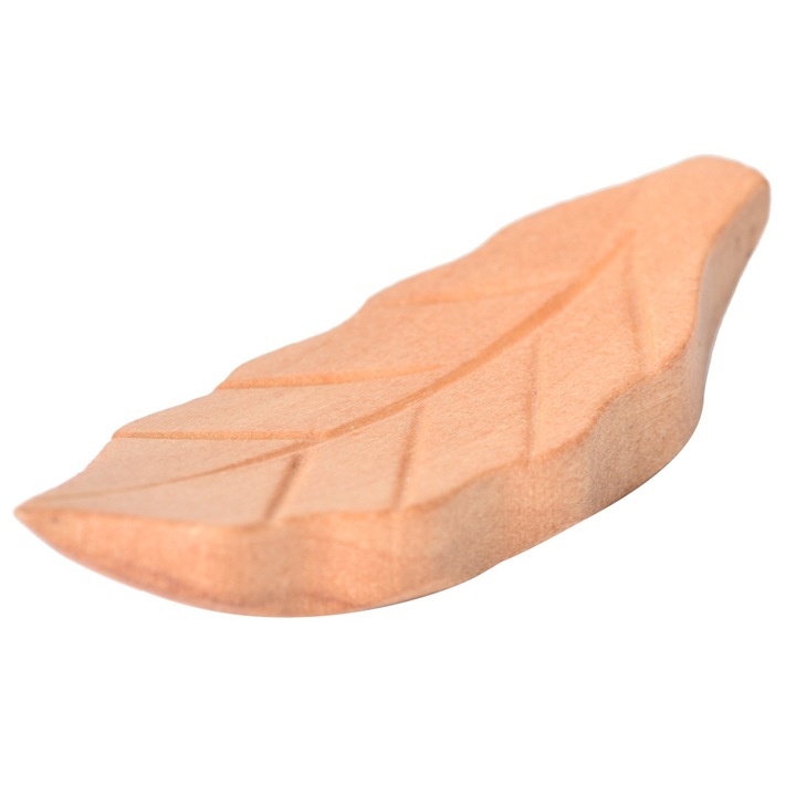 Evőeszköztartó, fából, Jormftte, levél alakú, könnyen tisztítható, 1 darab