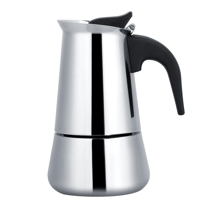 Aparat electric de cafea de 220 V de uz casnic complet automat cu oala de sticla si filtru de cos