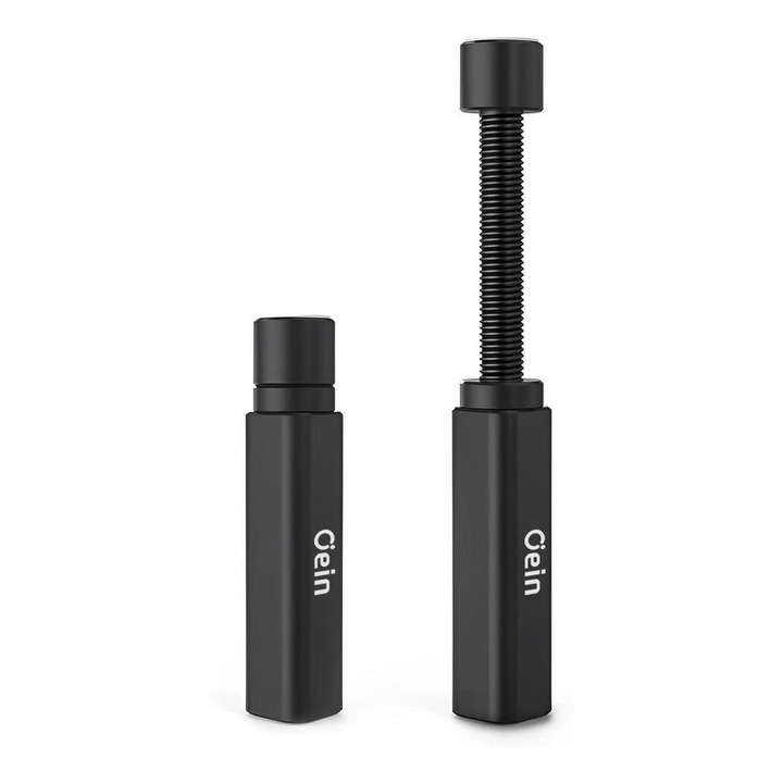 Graphics Card GPU Brace Support Oein, Video Card Sag Holder Bracket, GPU Stand, Inaltime ajustabila 74-120mm, cu Baza Magnetica din Silicona si Structura, Aluminiu, Negru