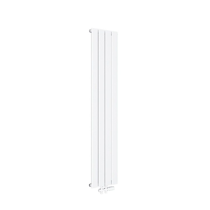 Radiator, Placa verticala, Un singur strat, Cu supapa, Alb, 1600×311mm