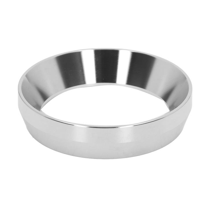 Jormftte kávéadagoló tölcsér, rozsdamentes acél, polírozott, könnyen tisztítható, 51mm